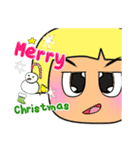 Shiro. Merry Christmas（個別スタンプ：9）