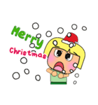 Shiro. Merry Christmas（個別スタンプ：15）