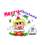 Shiro. Merry Christmas（個別スタンプ：25）