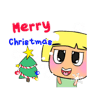 Shiro. Merry Christmas（個別スタンプ：35）