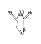 Rabbit with no change in expression（個別スタンプ：2）