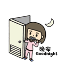 Short hair sister's daily life（個別スタンプ：15）