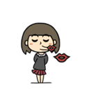 Short hair sister's daily life（個別スタンプ：23）