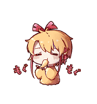 エビ天ぷら サクちゃん（個別スタンプ：3）