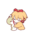 エビ天ぷら サクちゃん（個別スタンプ：34）