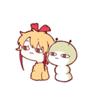エビ天ぷら サクちゃん（個別スタンプ：35）
