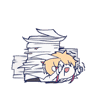 エビ天ぷら サクちゃん（個別スタンプ：38）