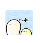 Miss Rice Cake and Mr. Rice Ball（個別スタンプ：4）