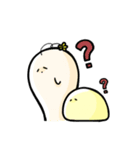 Miss Rice Cake and Mr. Rice Ball（個別スタンプ：8）