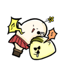 Miss Rice Cake and Mr. Rice Ball（個別スタンプ：9）