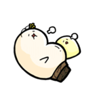 Miss Rice Cake and Mr. Rice Ball（個別スタンプ：17）
