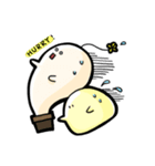 Miss Rice Cake and Mr. Rice Ball（個別スタンプ：18）