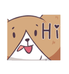 Balloon Shiba Inu（個別スタンプ：8）