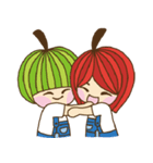 Apple-twins（個別スタンプ：31）