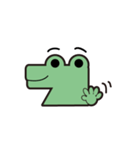 Dumb crocodile（個別スタンプ：1）