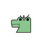 Dumb crocodile（個別スタンプ：2）