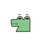 Dumb crocodile（個別スタンプ：5）