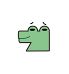 Dumb crocodile（個別スタンプ：6）