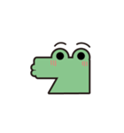 Dumb crocodile（個別スタンプ：9）