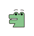 Dumb crocodile（個別スタンプ：10）