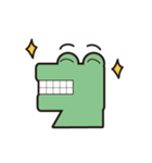 Dumb crocodile（個別スタンプ：12）
