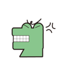 Dumb crocodile（個別スタンプ：15）