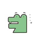 Dumb crocodile（個別スタンプ：16）
