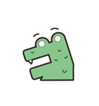 Dumb crocodile（個別スタンプ：17）