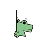 Dumb crocodile（個別スタンプ：18）