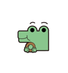 Dumb crocodile（個別スタンプ：19）