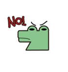 Dumb crocodile（個別スタンプ：24）