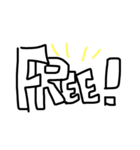 about face（個別スタンプ：32）