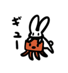 ウサギとタコちゃん（個別スタンプ：6）