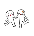 しろくん パート1（個別スタンプ：4）