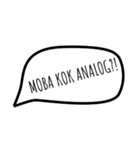 Text Speak（個別スタンプ：4）