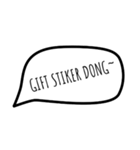 Text Speak（個別スタンプ：9）