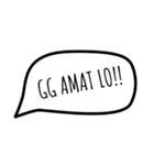 Text Speak（個別スタンプ：10）