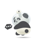 Space Panda 2（個別スタンプ：4）
