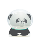 Space Panda 2（個別スタンプ：12）
