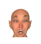 顔の表情（男性）6（個別スタンプ：5）