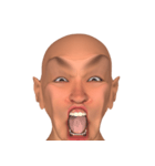 顔の表情（男性）4（個別スタンプ：2）