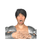 顔の表情（男性）3（個別スタンプ：7）