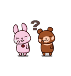 Locha ＆ Rocha: love（個別スタンプ：17）
