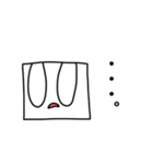 角ウサ（個別スタンプ：6）