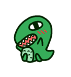 Poker face dinosaurs（個別スタンプ：2）