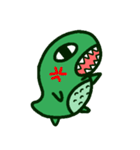 Poker face dinosaurs（個別スタンプ：4）