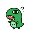 Poker face dinosaurs（個別スタンプ：5）