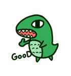 Poker face dinosaurs（個別スタンプ：7）