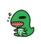 Poker face dinosaurs（個別スタンプ：9）