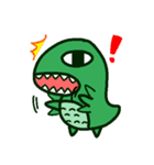 Poker face dinosaurs（個別スタンプ：13）